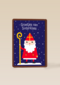 Sinterklaaskaart getekend Groetjes van Sinterklaas