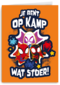Stoer op kamp Spidey and friends