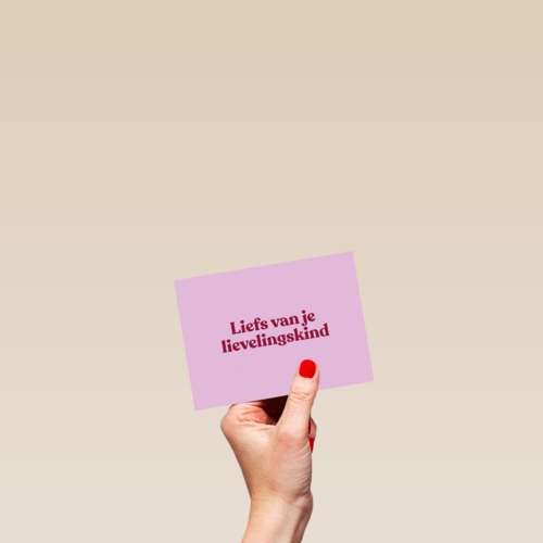 Liefs van je lievelingskind andc