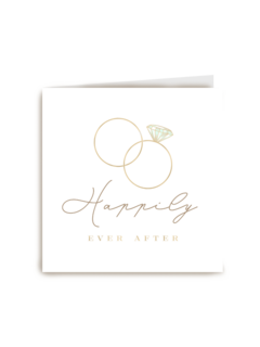 Happily ever after 2 trouwringen