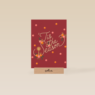 Kerstkaart this is the season