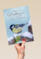 Kerstkaart vogel op tak winter