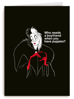 Valentijnskaart vriendschap Cruella