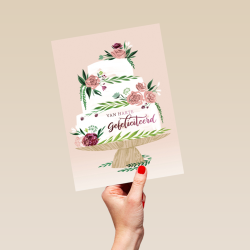 botanical van harte gefeliciteerd met jullie huwelijk