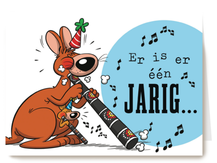 funny mail er is er een jarig hoera hoera
