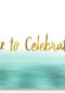time to celebrate in gold
