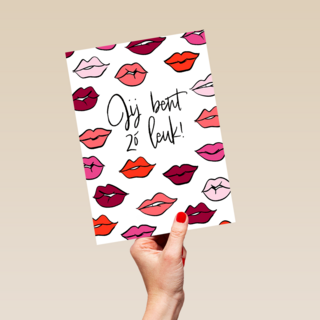 Valentijn kusjes jij bent zo leuk