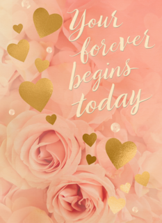 Your forever begins today flowers