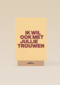 And C ik wil ook met jullie trouwen