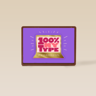 Valentine 100 procent my type