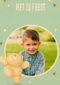 het is feest met een forever friends fotokaart