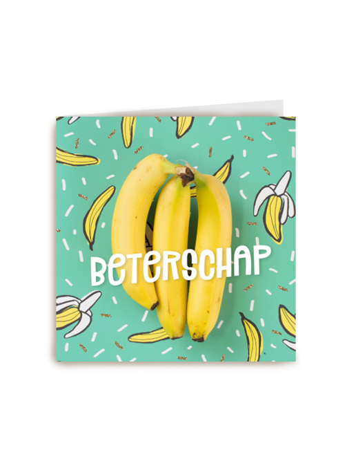 Beterschapskaart tros bananen
