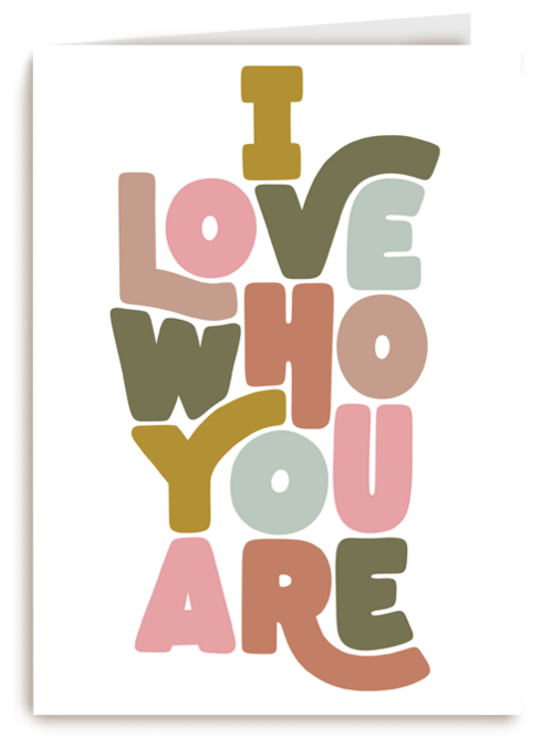 Kaart Hallmark | Liefde Valentijn | Valentijnskaart I Love Who You Are