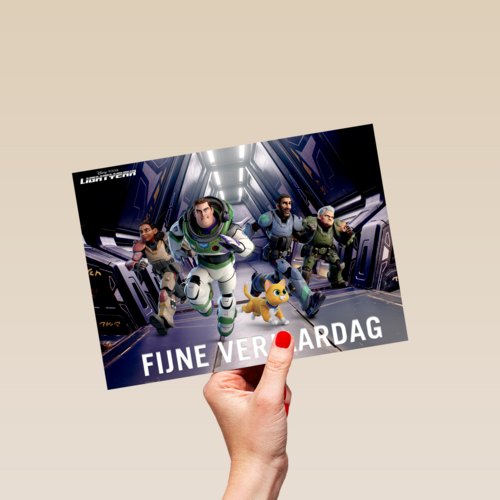 verjaardag kaart buzz lightyear