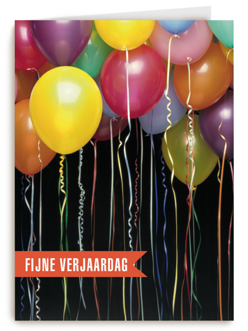 Verjaardagskaart Hallmark | Ballonnen Fijne Verjaardag