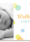 fotokaart welkom lief kleintje