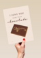 I love you more than chocolate