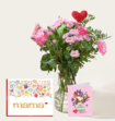 Moederdag Boeket Elizabeth met Merci Mama