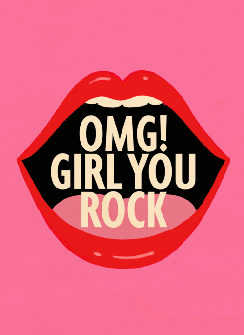 OMG girl you rock