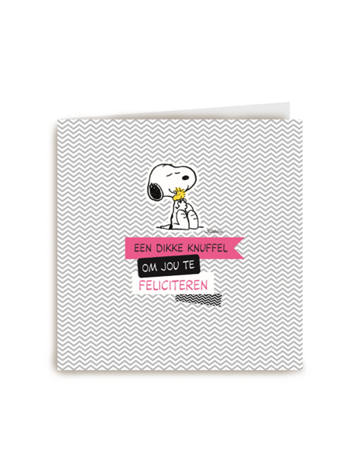 snoopy geef je een dikke knuffel