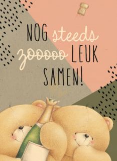 forever friends kaart nogsteeds zooo leuk samen