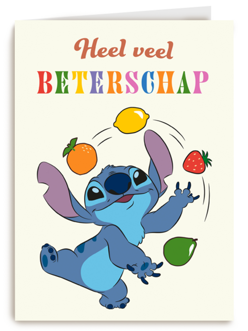 Heel veel beterschap Stitch