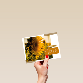 Sterkte kaart zonnebloem