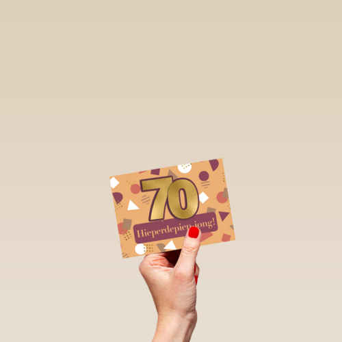 hieperdepiep jong 70 jaar