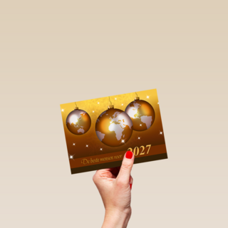 Nieuwjaar 2027 Kerstballen