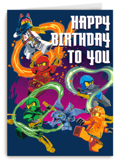 Lego Ninjago Happy Birthday