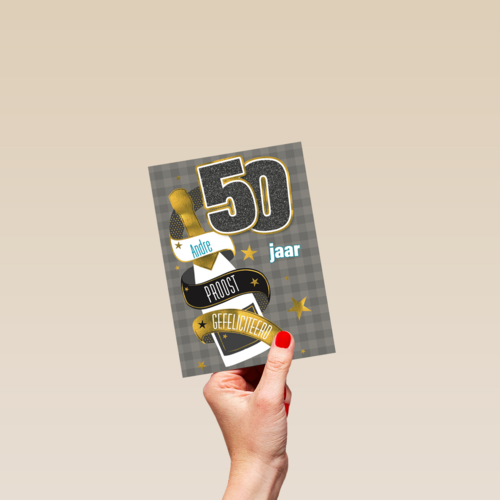 verjaardag leeftijden fles 50 jaar