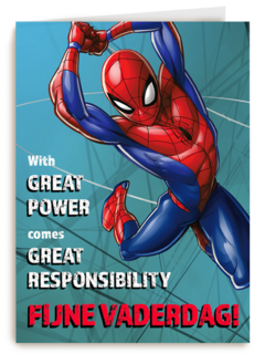 Vaderdagkaart great responsibility