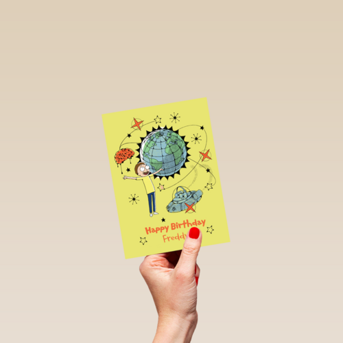 Rick Morty Happy Birthday