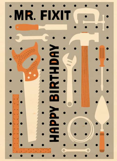 mr fixit happy birthday