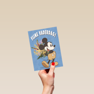 vaderdag kaart mickey fijne vaderdag