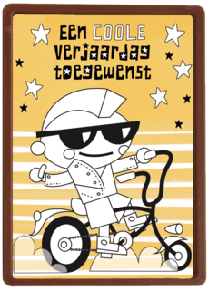 Verjaardag jongen inkleuren draak