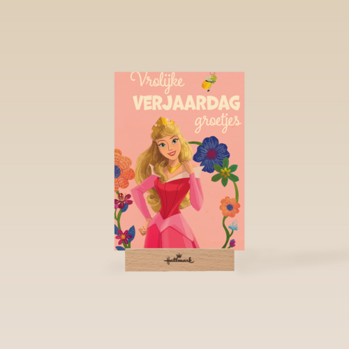 Disney vrolijke verjaardagsgroetjes Doornroosje