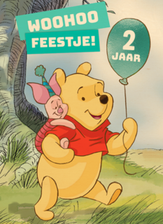 Winnie de Poeh Woohoo feestje