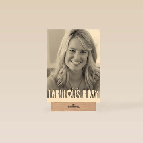 fabulous bday vrouw foto