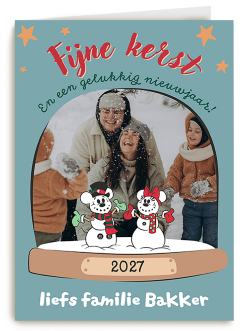 Fotokaart Kerst | Hallmark | Fotokaart Kerst Nieuwjaar | Hallmark | Disney Fijne Kerst En Een Gelukkig Nieuwjaar Fotokaart