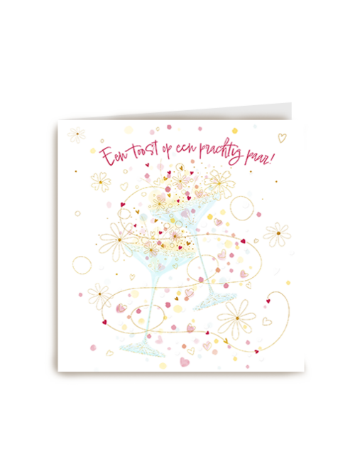 Kaart Hallmark | Felicitatie Huwelijk | Turnowsky Toost Prachtig Paar