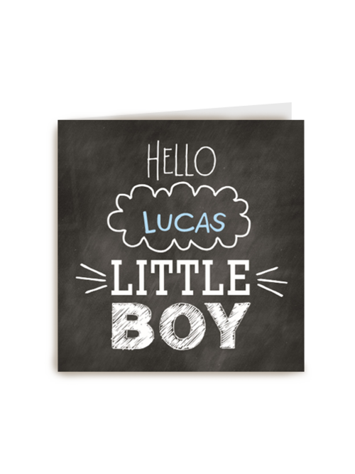 hello little baby boy