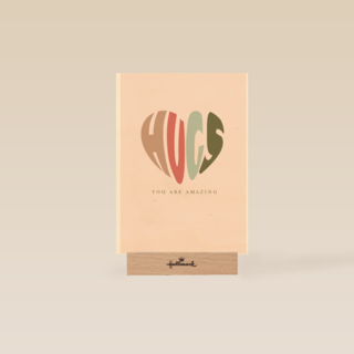 Valentijnskaart Hugs you are amazing