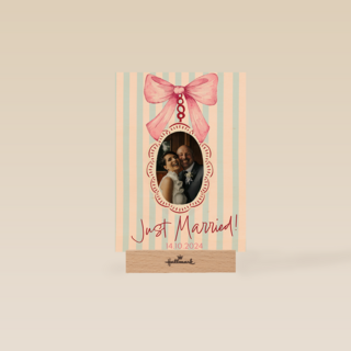 Just Married Fotokaart Strik
