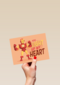 Ironman kaart you light up my heart