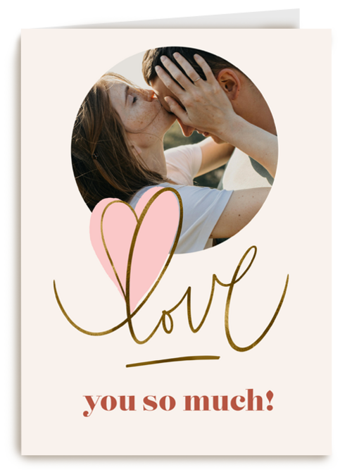 Love you so much fotokaart