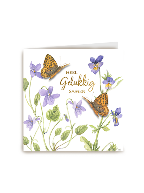 Kaart Hallmark | Huwelijksjubileum | Marjolein Bastin Heel Gelukkig Samen