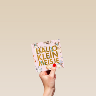hallo lief klein meisje