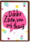 op kamp kaart dikke zoen van ons thuis