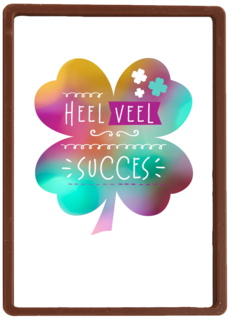 kleurrijk klavertje vier